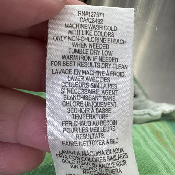 RVCA Cargo Shorts Mens 32 Green Plaid Cotton Pockets Skate Casual Summer Outdoor - Picture 7 of 14